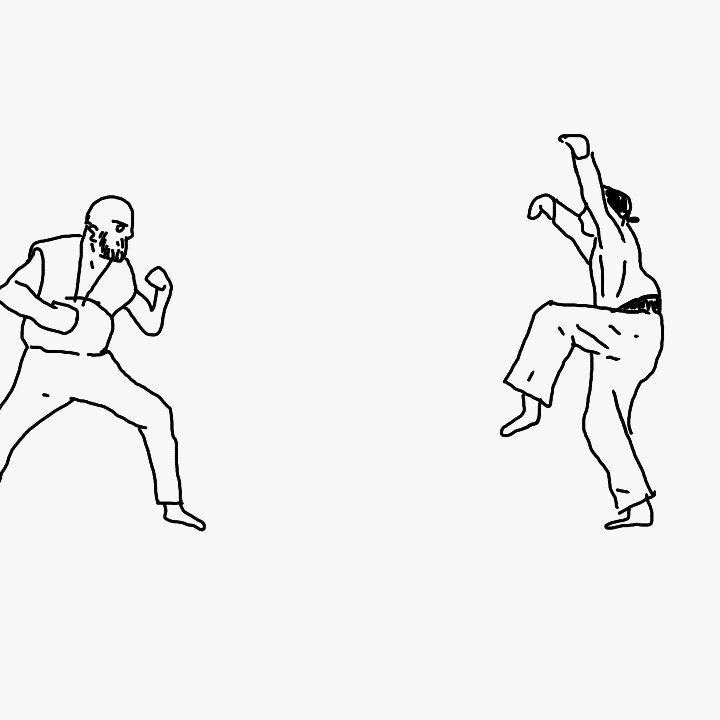Karate Kid, por Max Bidart